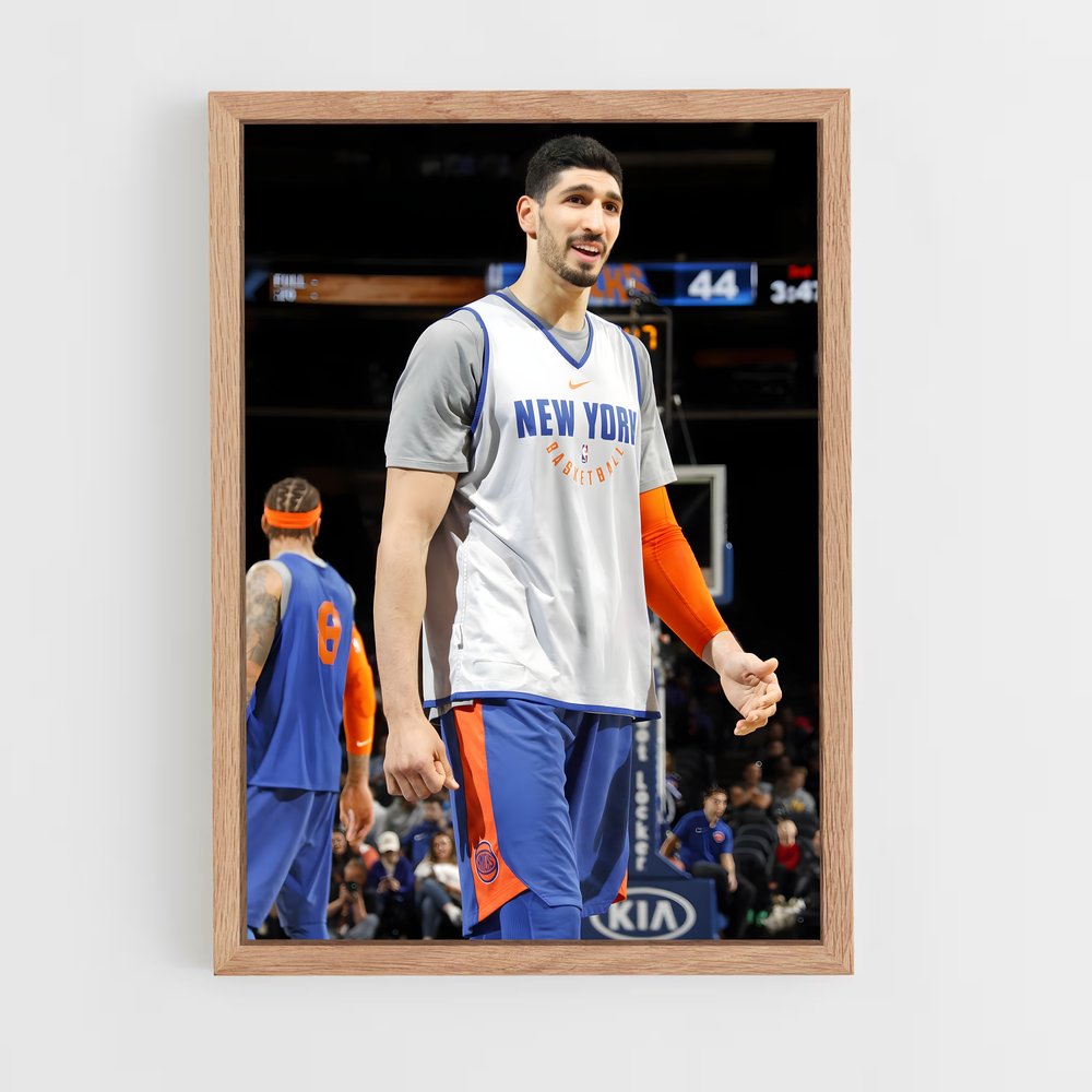 Poster Le Champion Orange – affiche Basketball (vue 4)